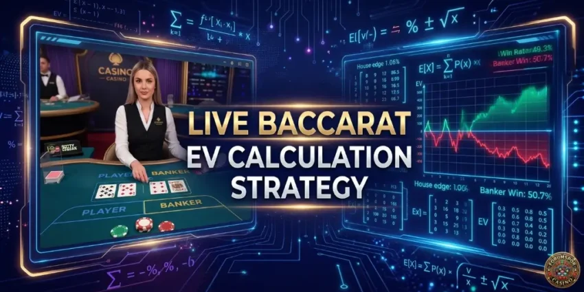 Live Baccarat EV Calculation Strategy