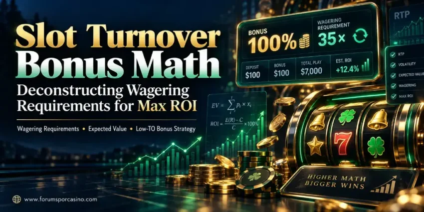 Slot Turnover Bonus math